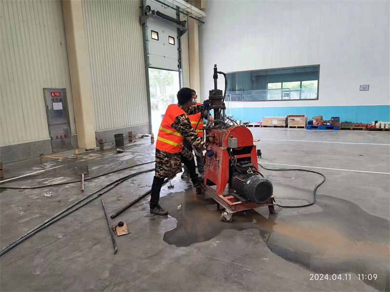 津市厂房地面下沉塌陷注浆加固施工